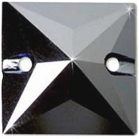 3240 Jet Hematite 16mm